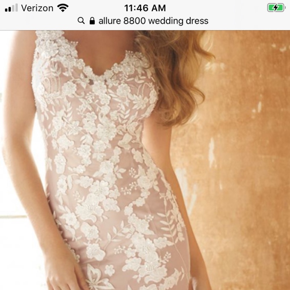 Allure 8800 wedding dress new with tags